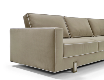 LUSO - 4 seater velvet sofa by Casa Magna - view 3